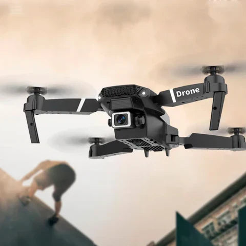 SKY DRONE: DRONE CON 2 CÁMARAS DE VIDEO WIFI HD + REGALO (MORRAL ULTRA EXCLUSIVO)