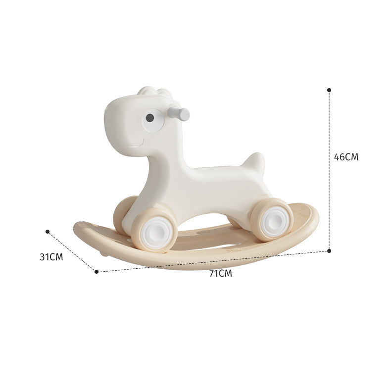 Calut balansoar 3 in 1 pentru copii – Balansoar, Calut pe roti si Placa de echilibru