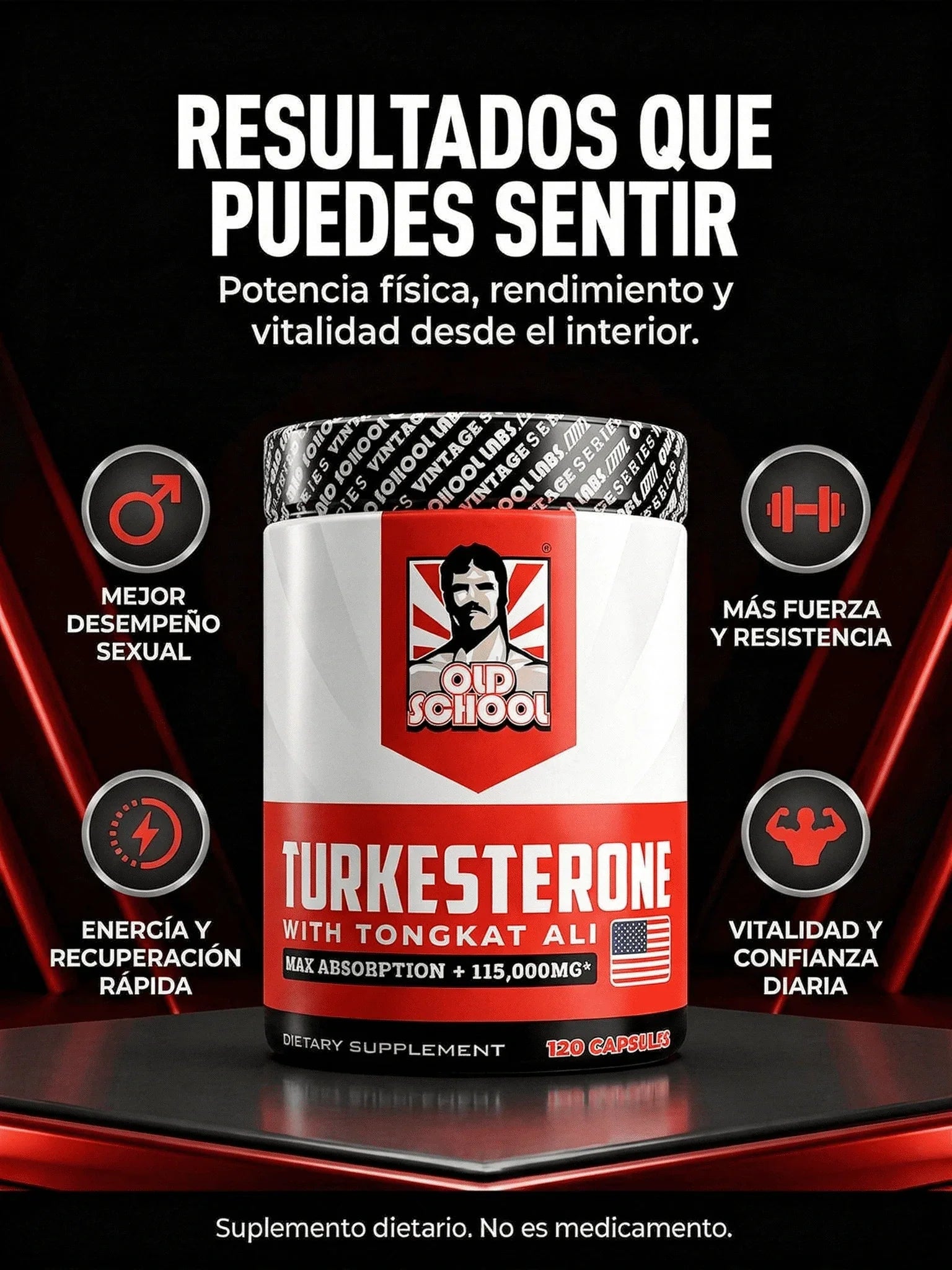 Turkesterone® 💪 Anabólico Natural IMPORTADO 🇺🇸