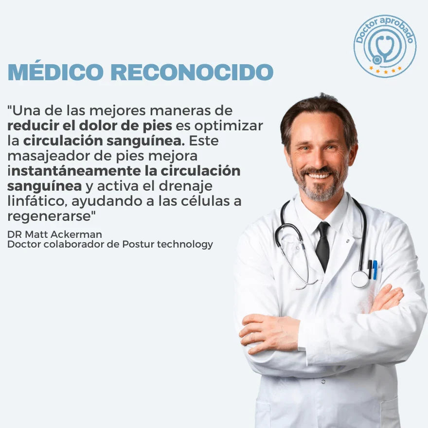 Masajeador de Pies - Para un Alivio Duradero Del Dolor de Pies