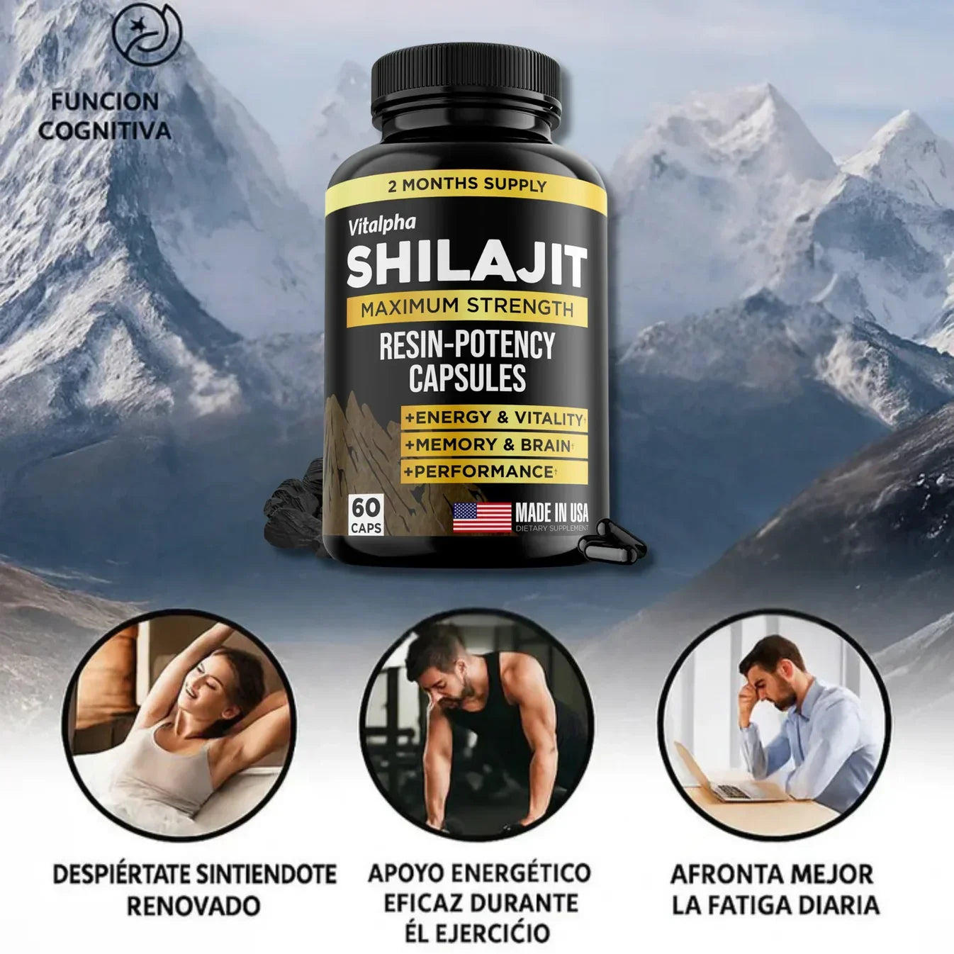 SHILAJIT CAPSULAS VITALIS ORIGINAL - NO COMPRES REPLICAS BARATAS