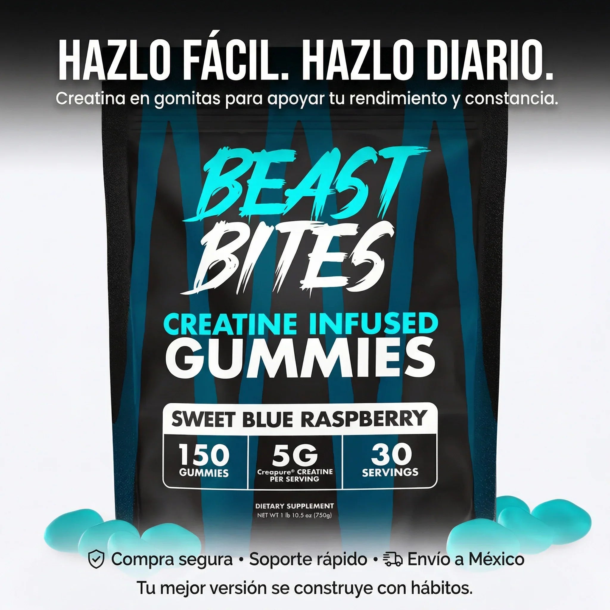 Creatina Gomitas Beast Bites