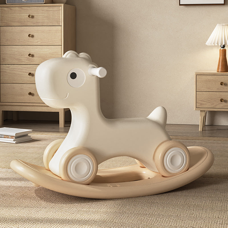 Calut balansoar 3 in 1 pentru copii – Balansoar, Calut pe roti si Placa de echilibru